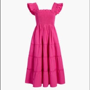 NWT Nap Dress in Poppy Pink Linen
